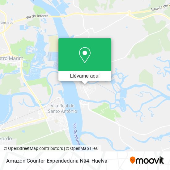 Mapa Amazon Counter-Expendeduria Nâ4