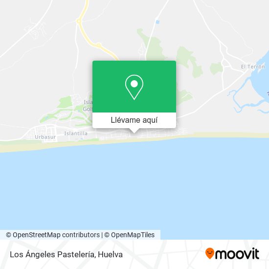 Mapa Los Ángeles Pastelería