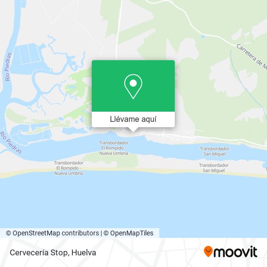 Mapa Cervecería Stop