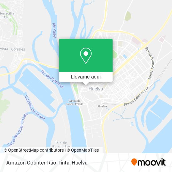 Mapa Amazon Counter-Rão Tinta