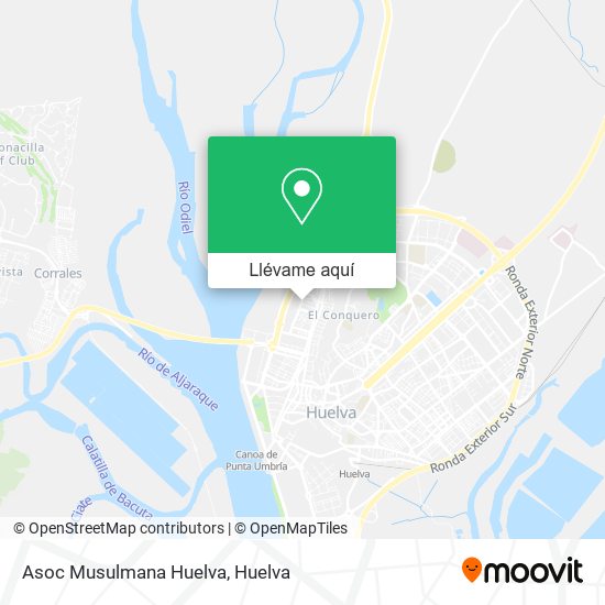 Mapa Asoc Musulmana Huelva
