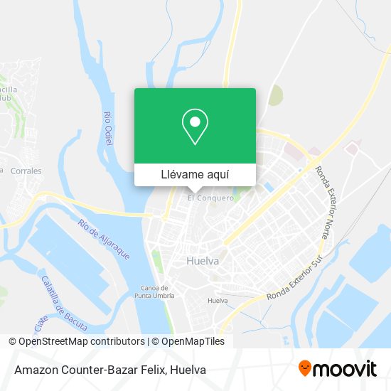 Mapa Amazon Counter-Bazar Felix