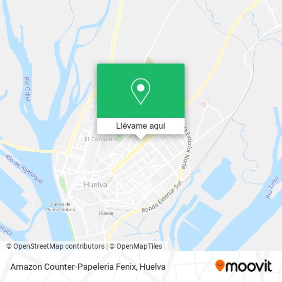 Mapa Amazon Counter-Papeleria Fenix