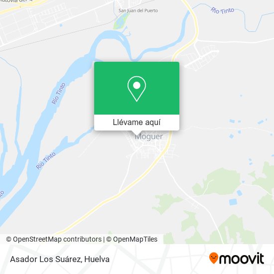 Mapa Asador Los Suárez