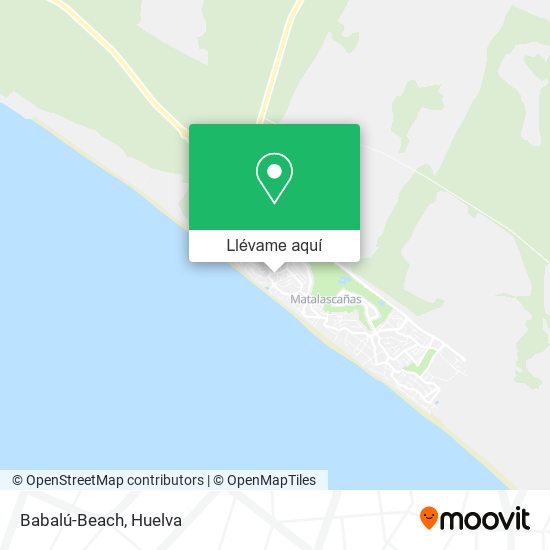 Mapa Babalú-Beach
