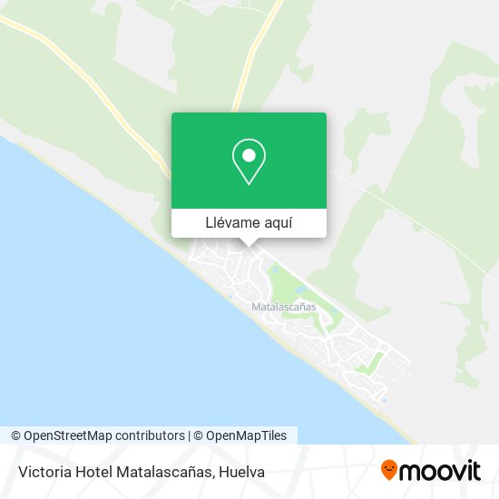 Mapa Victoria Hotel Matalascañas