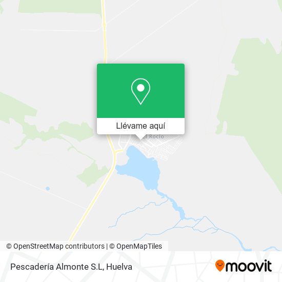 Mapa Pescadería Almonte S.L