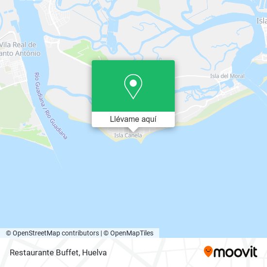 Mapa Restaurante Buffet