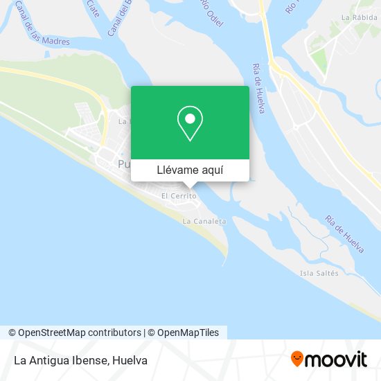 Mapa La Antigua Ibense
