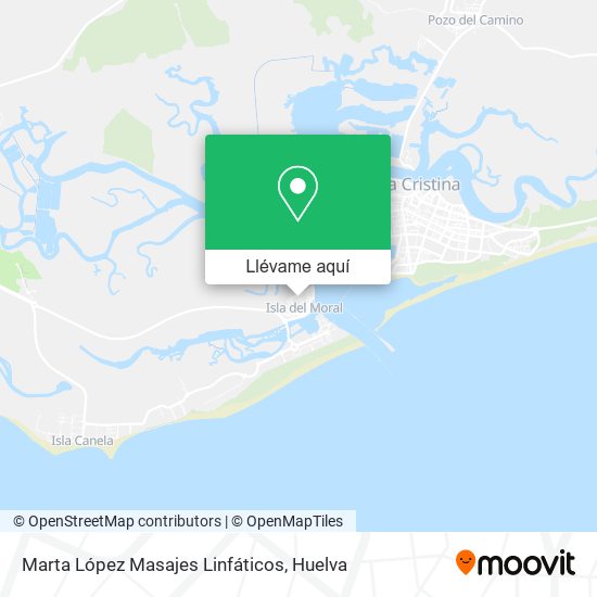 Mapa Marta López Masajes Linfáticos