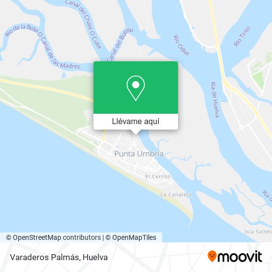 Mapa Varaderos Palmás