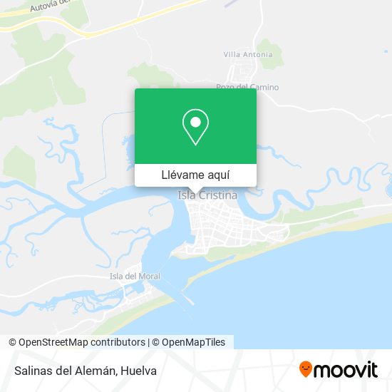 Mapa Salinas del Alemán