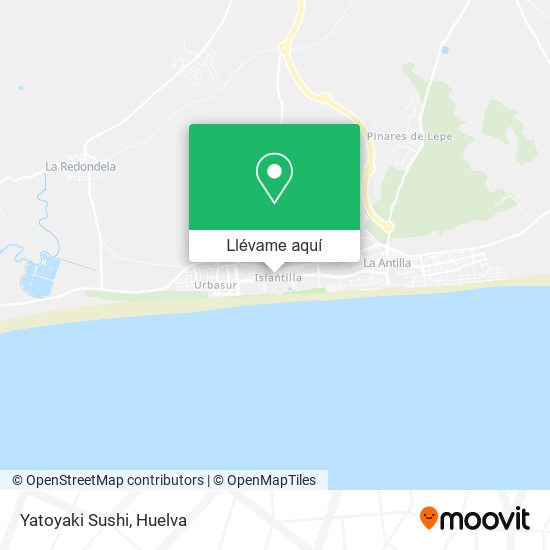 Mapa Yatoyaki Sushi