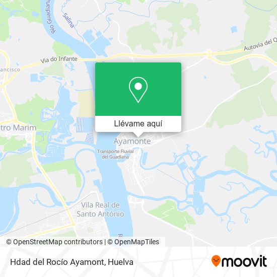Mapa Hdad del Rocío Ayamont