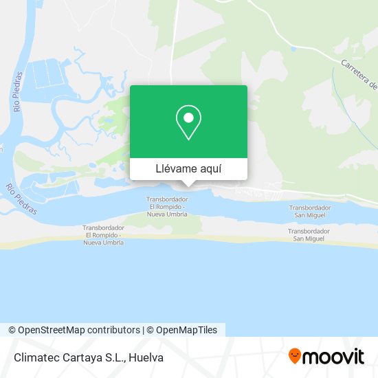 Mapa Climatec Cartaya S.L.