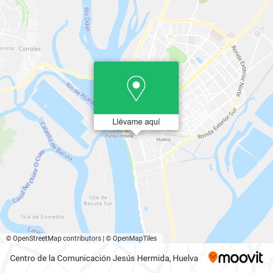 Mapa Centro de la Comunicación Jesús Hermida