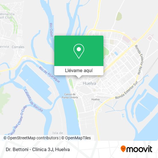 Mapa Dr. Bettoni - Clínica 3J