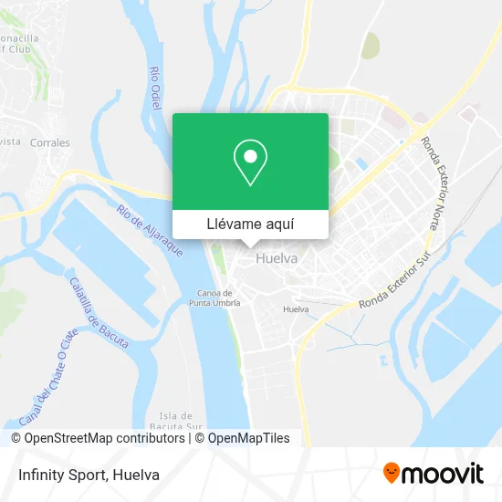 Mapa Infinity Sport