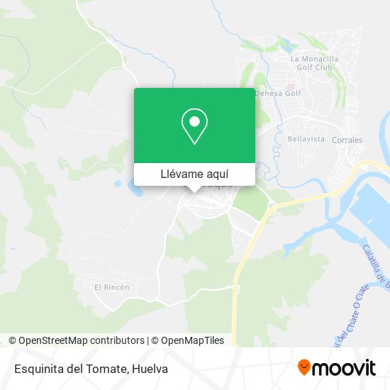 Mapa Esquinita del Tomate