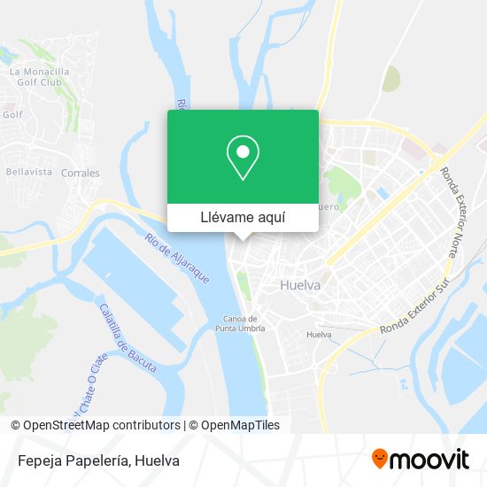 Mapa Fepeja Papelería