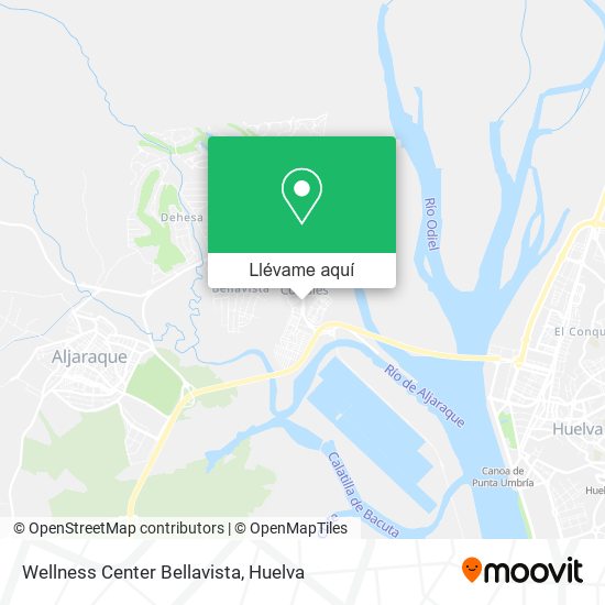 Mapa Wellness Center Bellavista