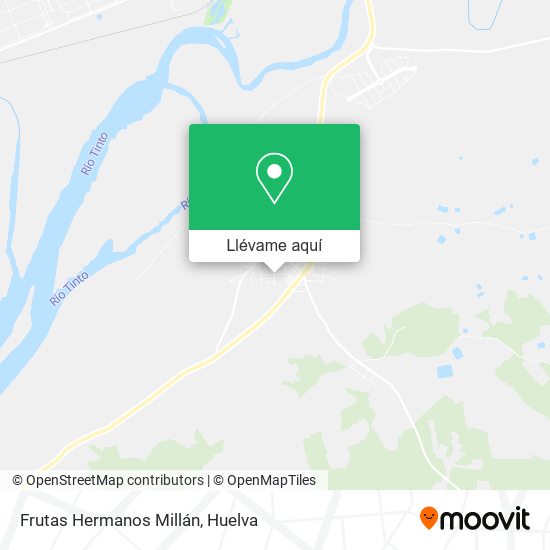 Mapa Frutas Hermanos Millán