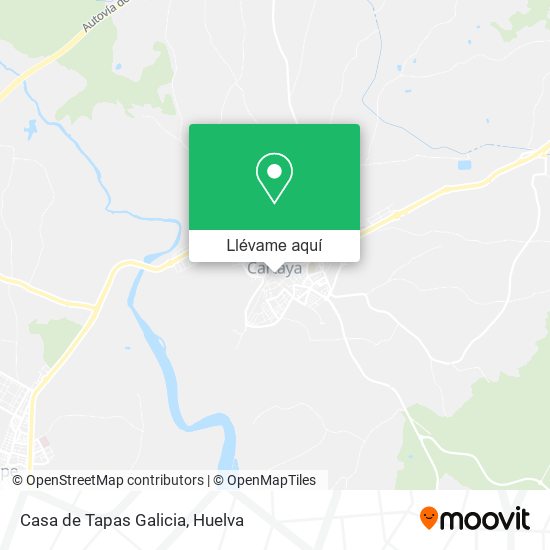 Mapa Casa de Tapas Galicia