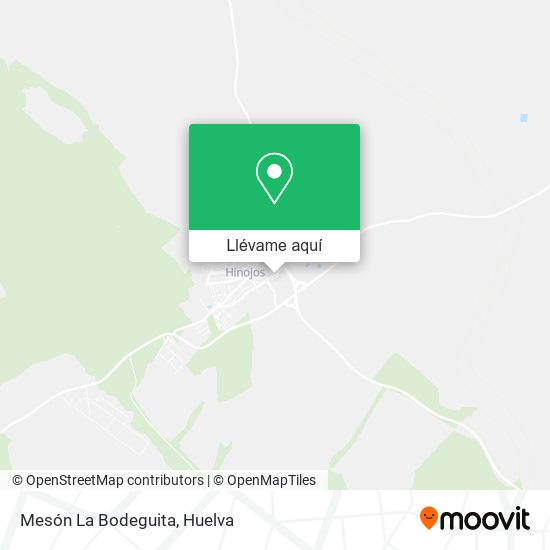 Mapa Mesón La Bodeguita