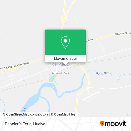 Mapa Papelería Feria