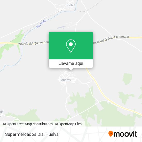 Mapa Supermercados Día