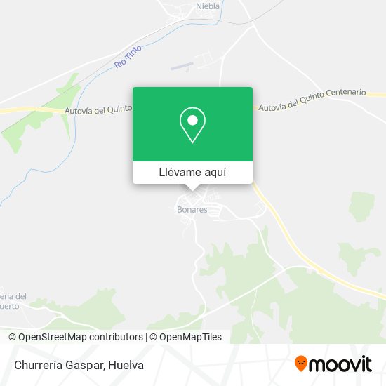 Mapa Churrería Gaspar