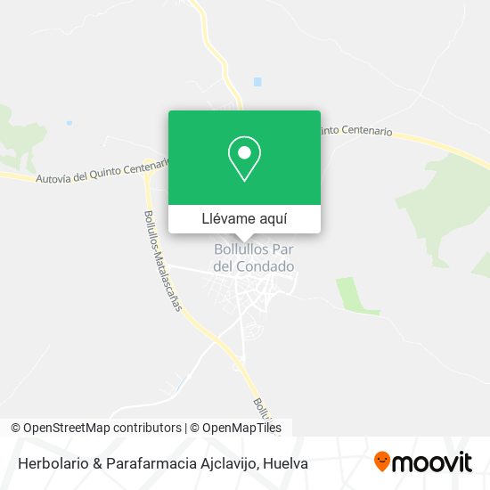 Mapa Herbolario & Parafarmacia Ajclavijo