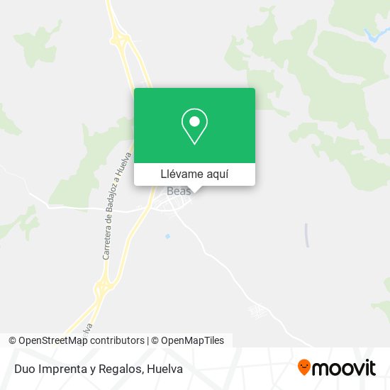 Mapa Duo Imprenta y Regalos