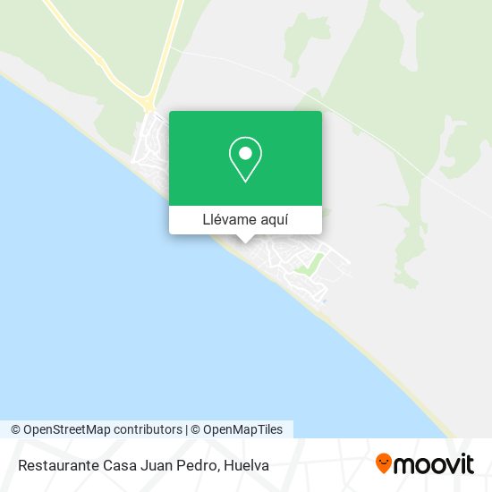Mapa Restaurante Casa Juan Pedro