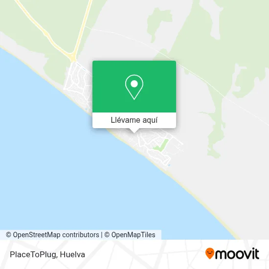 Mapa PlaceToPlug