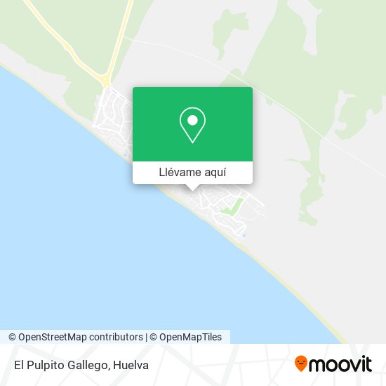 Mapa El Pulpito Gallego