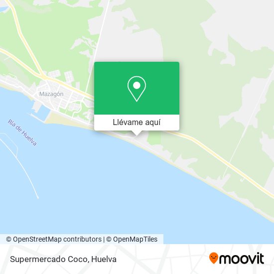 Mapa Supermercado Coco