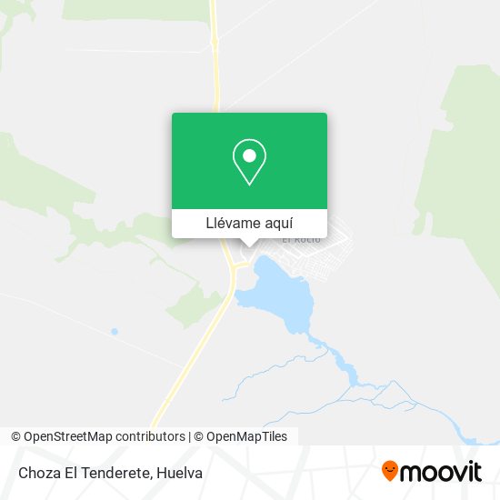Mapa Choza El Tenderete