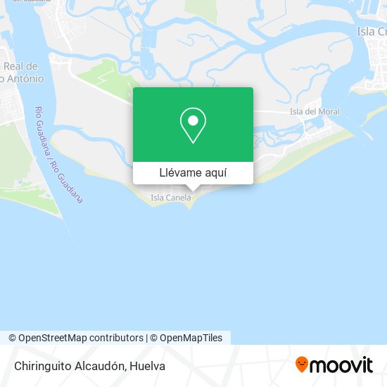 Mapa Chiringuito Alcaudón