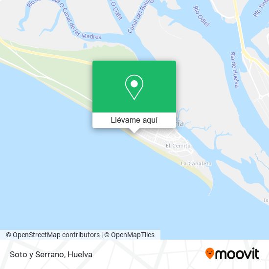 Mapa Soto y Serrano