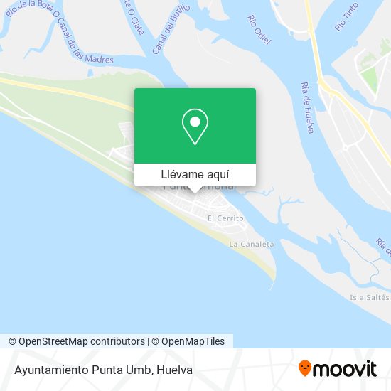 Mapa Ayuntamiento Punta Umb