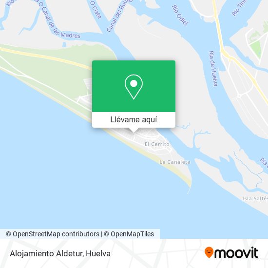 Mapa Alojamiento Aldetur