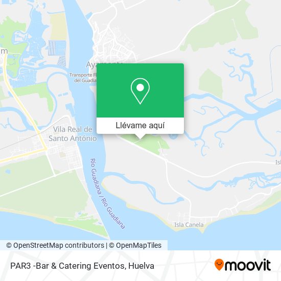 Mapa PAR3 -Bar & Catering Eventos