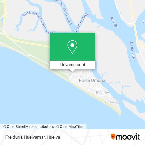 Mapa Freiduría Huelvamar