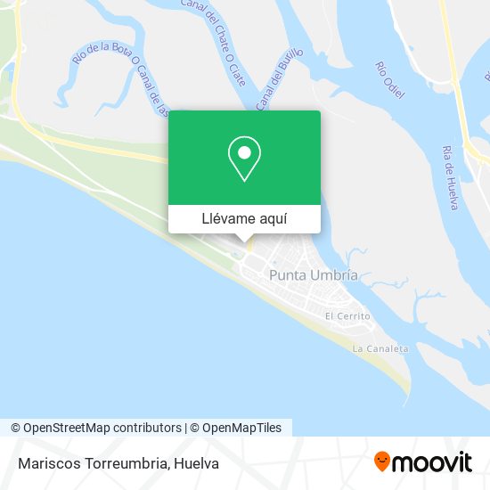 Mapa Mariscos Torreumbria
