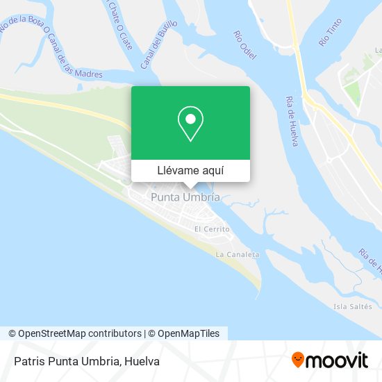 Mapa Patris Punta Umbria