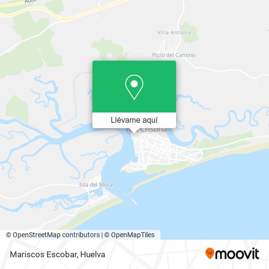 Mapa Mariscos Escobar