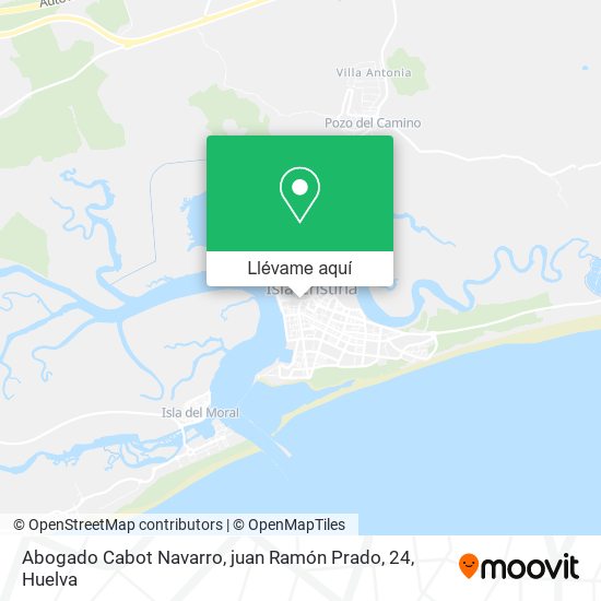 Mapa Abogado Cabot Navarro, juan Ramón Prado, 24