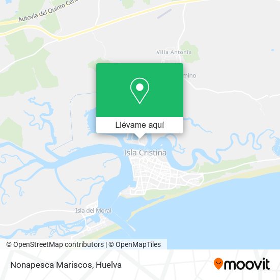 Mapa Nonapesca Mariscos