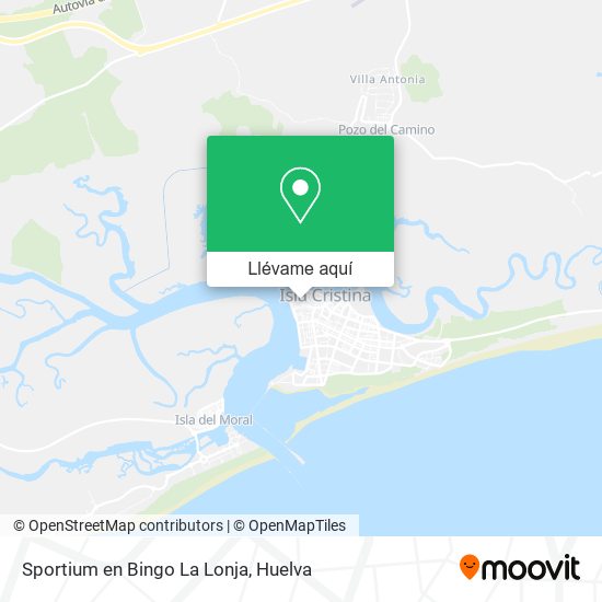 Mapa Sportium en Bingo La Lonja